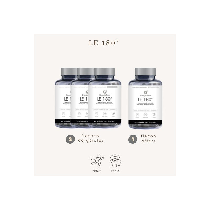 Le 180° 3 + 1 offert